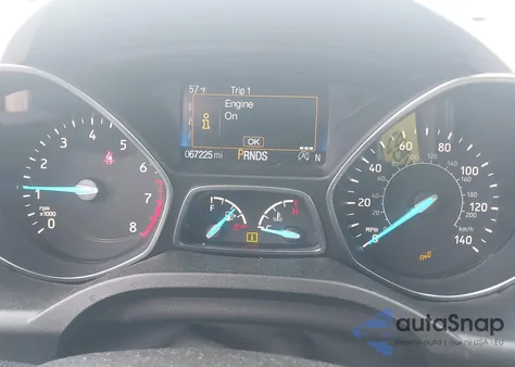 2017 Ford Escape Se из США, поврежденный, VIN 1FMCU9GD9HUD90336